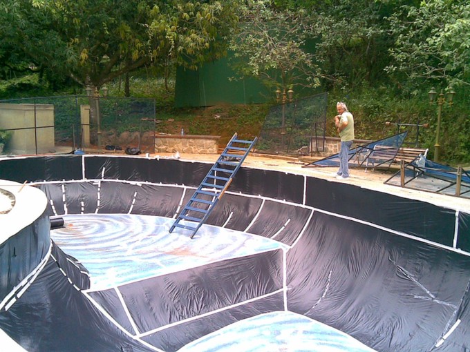 Piscina de Vinil Rede Globo